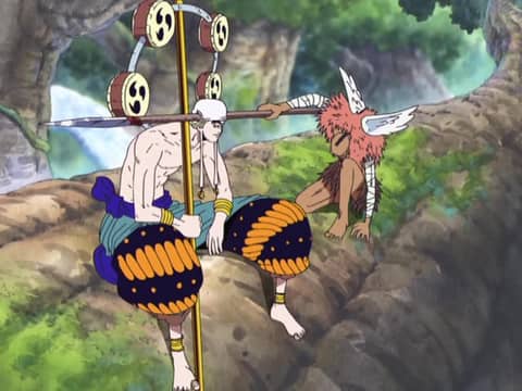 One Piece Sky Island English Dub Unbeatable Powers Eneru