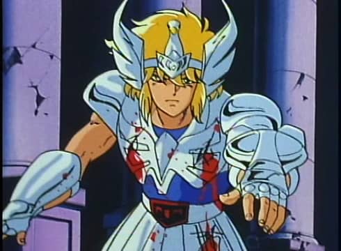 Saint Seiya English Dub Hyoga The Brave Warrior Watch On Crunchyroll