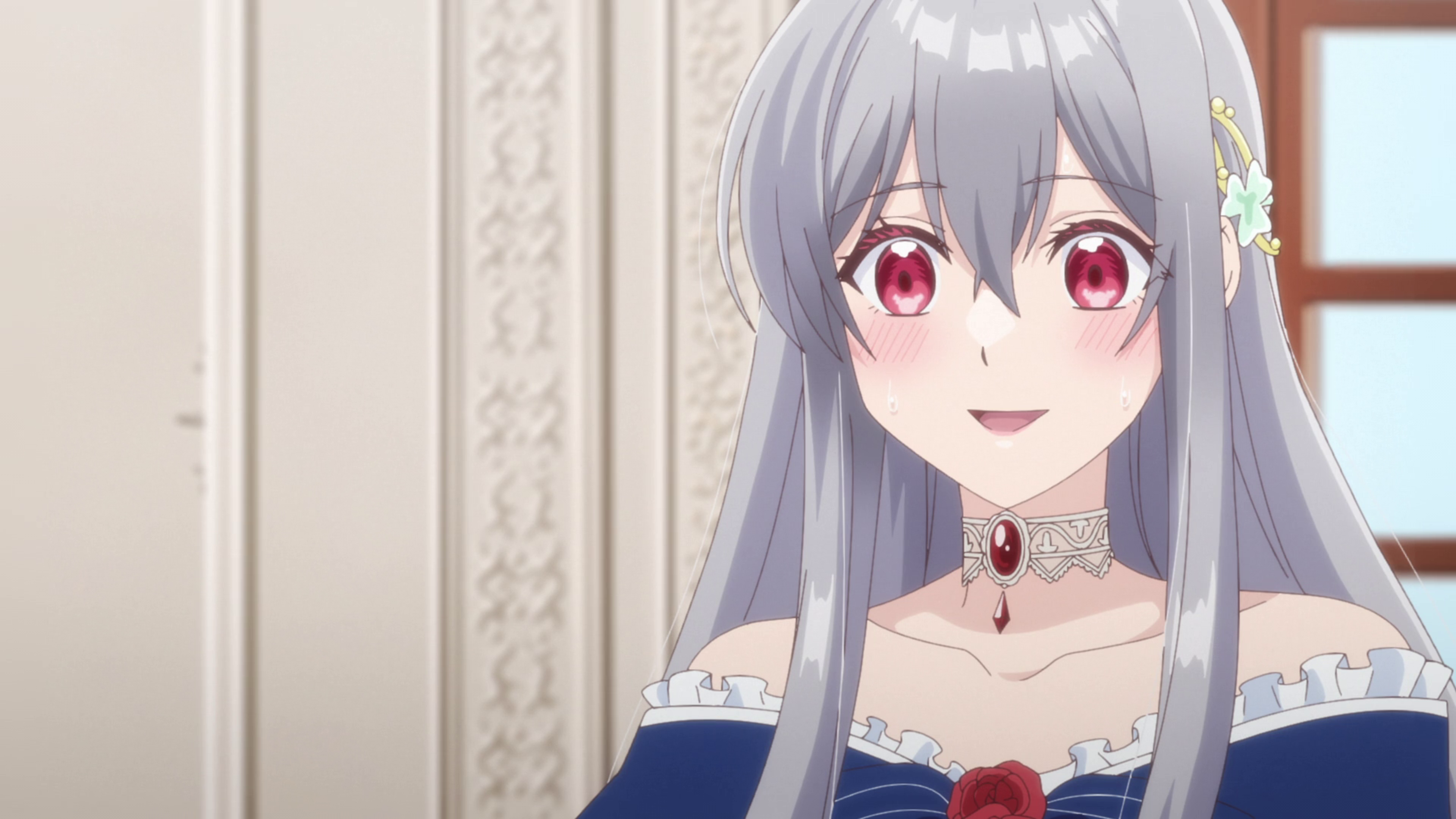 Mujikaku Seijo wa Kyou mo Muishiki ni Chikara wo Tare Nagasu – Episódio 5