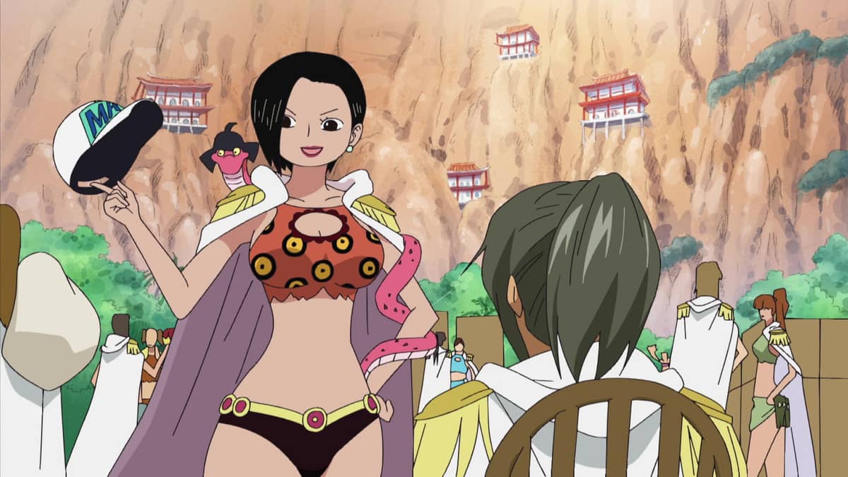 O Segredo em Suas Costas! O Encontro de Luffy e da Princesa Serpente!