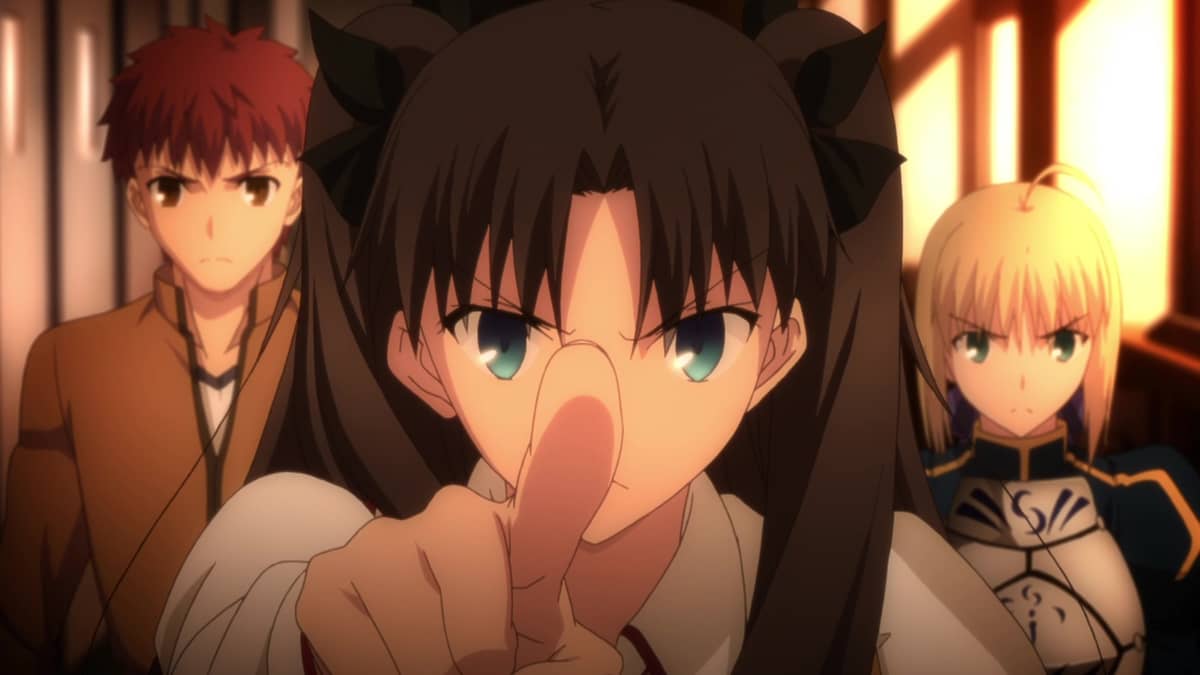 Fate/stay night [Unlimited Blade Works] The Distance Between Them - смотреть  на Crunchyroll