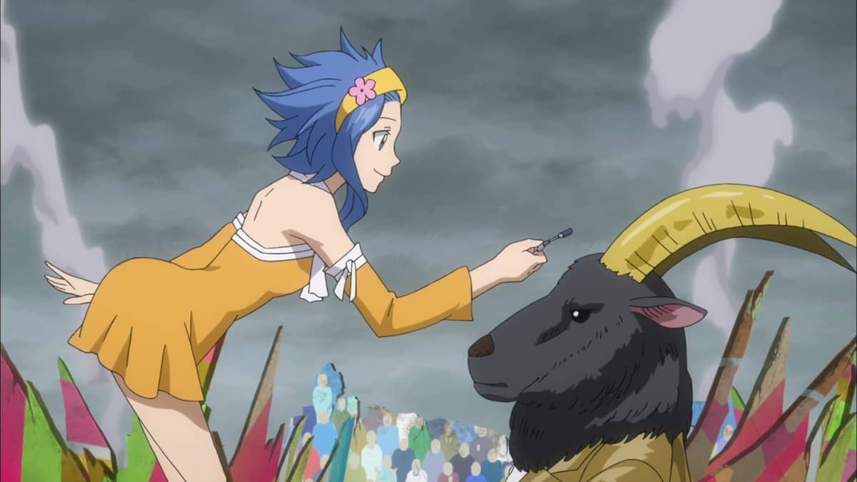 Juvia vs. Aries! Desert Duel to the Death!