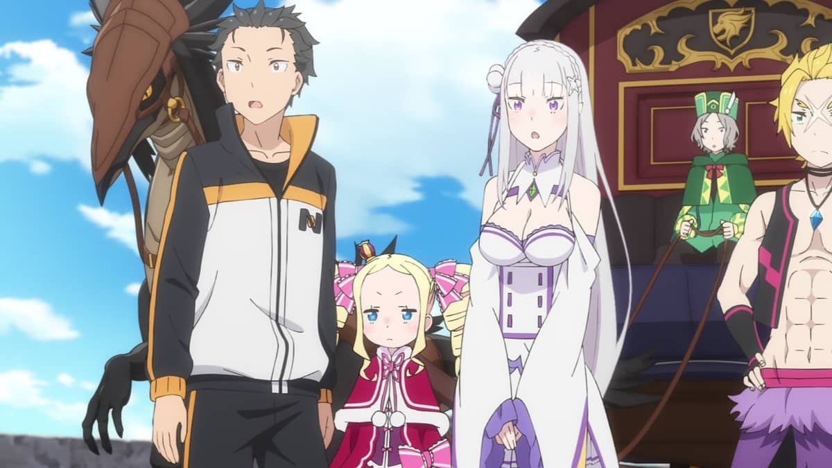 Re zero anime stream sale