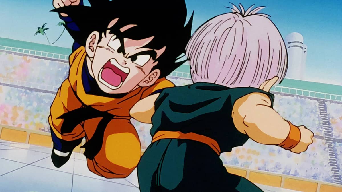 Trunks vs. Goten