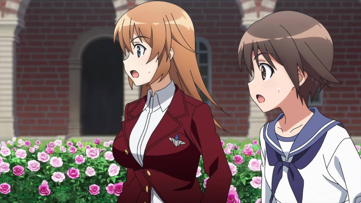 Anime Lesbian Breast - Strike Witches: Road to Berlin They Go Boing-Boing - Watch on Crunchyroll