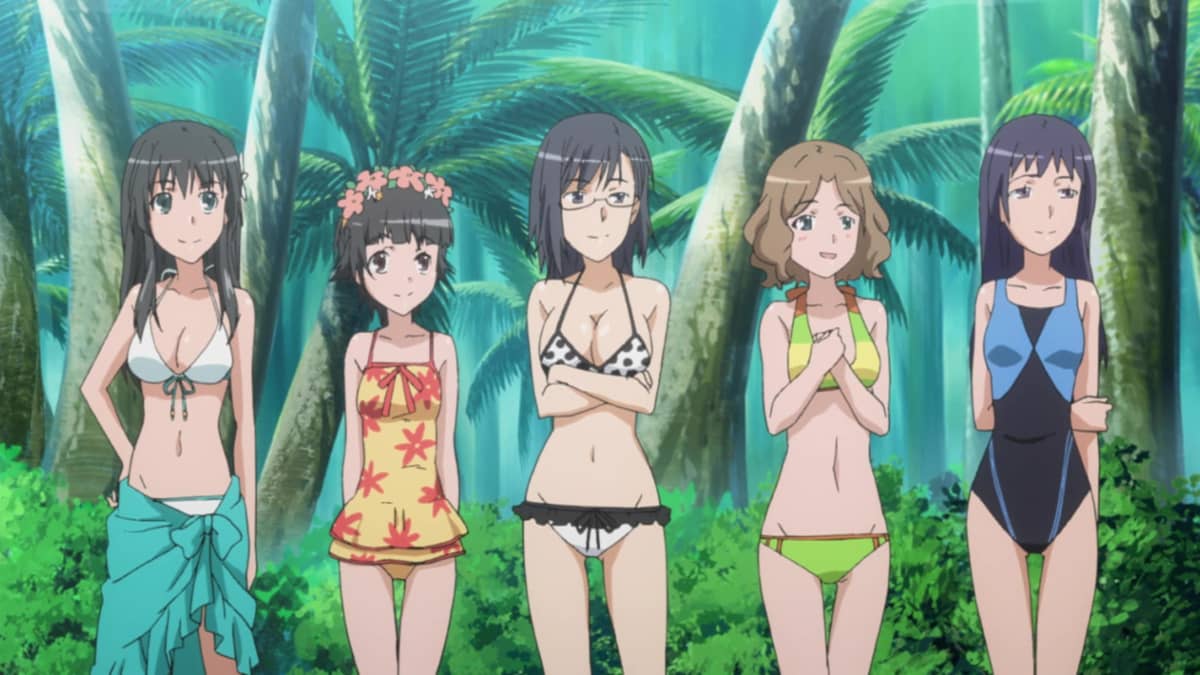 A Certain Scientific Railgun A Bikini Divides the Eyeline
