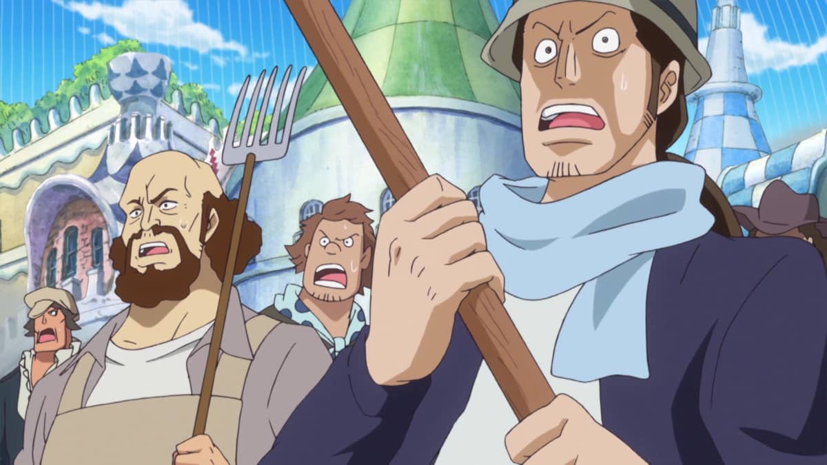 Dressrosa (629-750) With a Rumbling of the Ground! The God of 