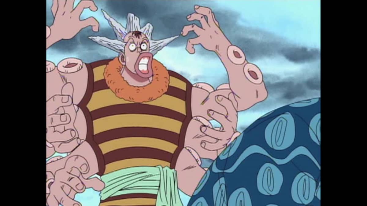 East Blue (1-61) Luffy Submerged! Zoro Vs. Hatchan the Octopus