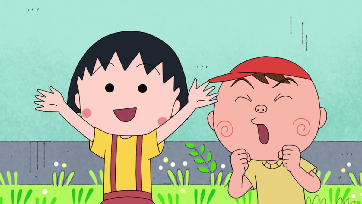 CHIBI MARUKO-CHAN Hiroshi Teaches Baseball / Mom Wants to Cut