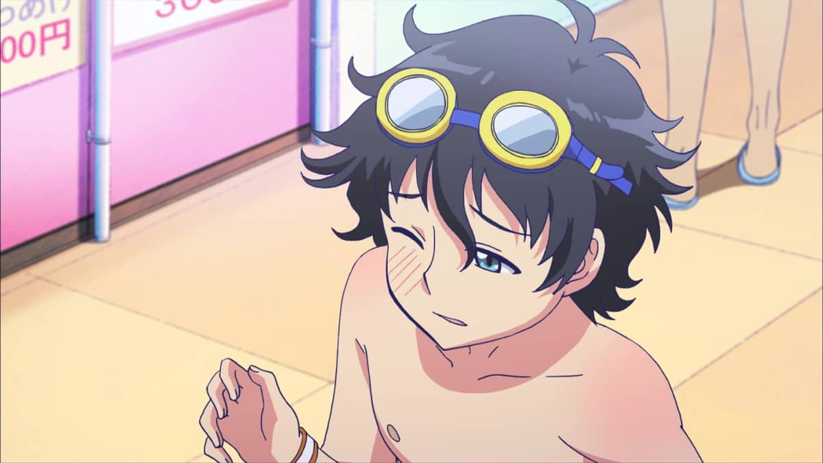 Please tell me! Galko-chan Is It True About the Boy at the Pool? - смотреть  на Crunchyroll