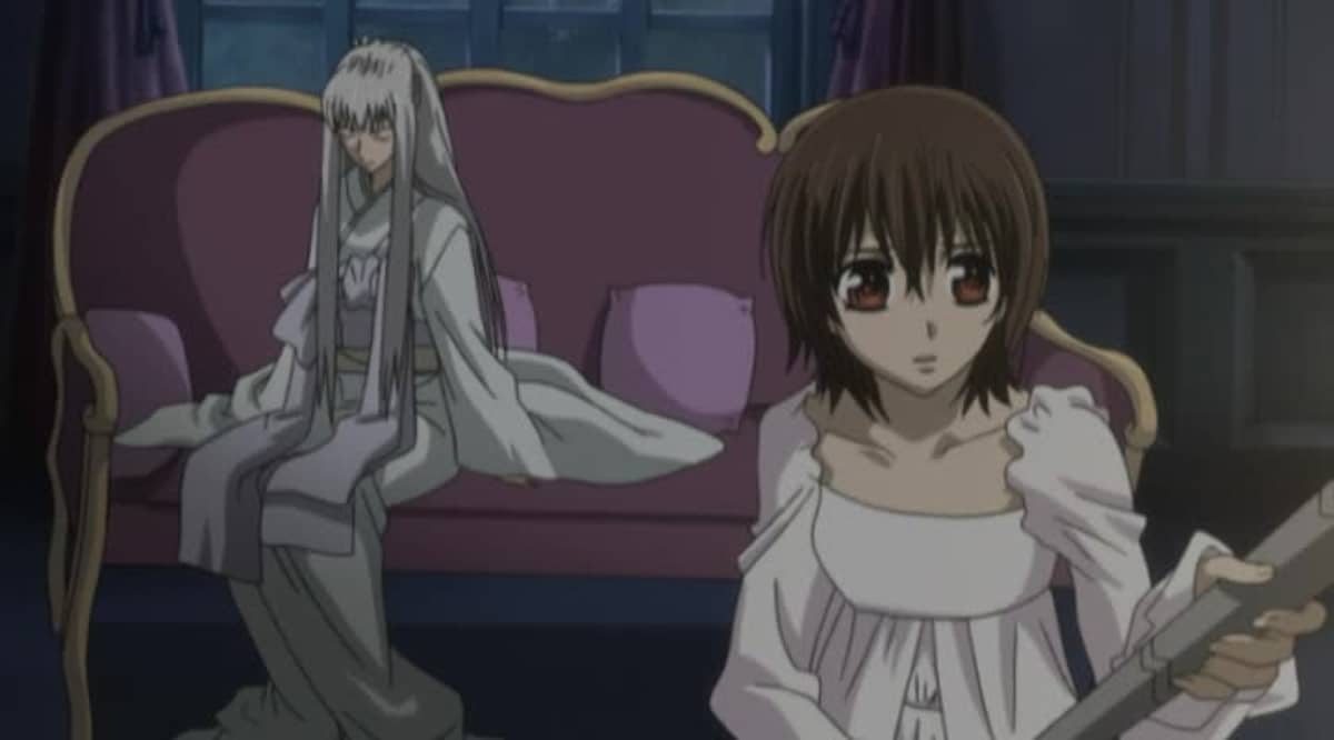 fitted lace wedding dress Amazon.com: Vampire Knight Cosplay Costume-Yuki Kurosu Night Dress 1st  Large : Clothing, Shoes & Jewelry