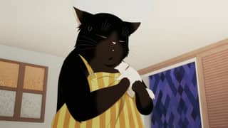 O Gato Prendado está Deprimido Hoje de Novo em português