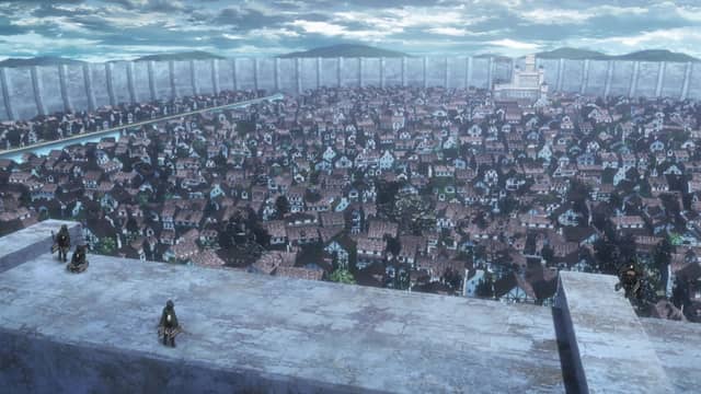 Attack on Titan Season 3 (Castilian Dub) The Town Where Everything ...