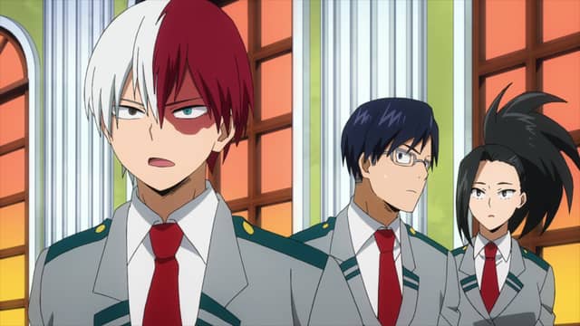 My Hero Academia Season 4 (English Dub) Prepping for the School