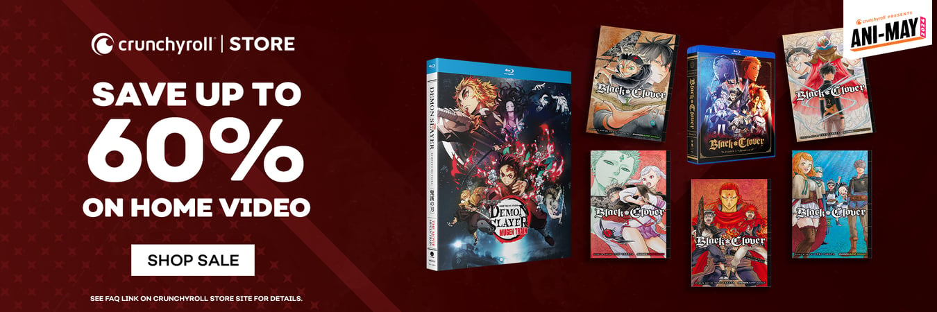 Shop Home Video sales in the Crunchyroll Store!