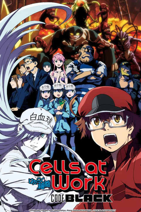 Watch Cells at Work CODE BLACK Crunchyroll