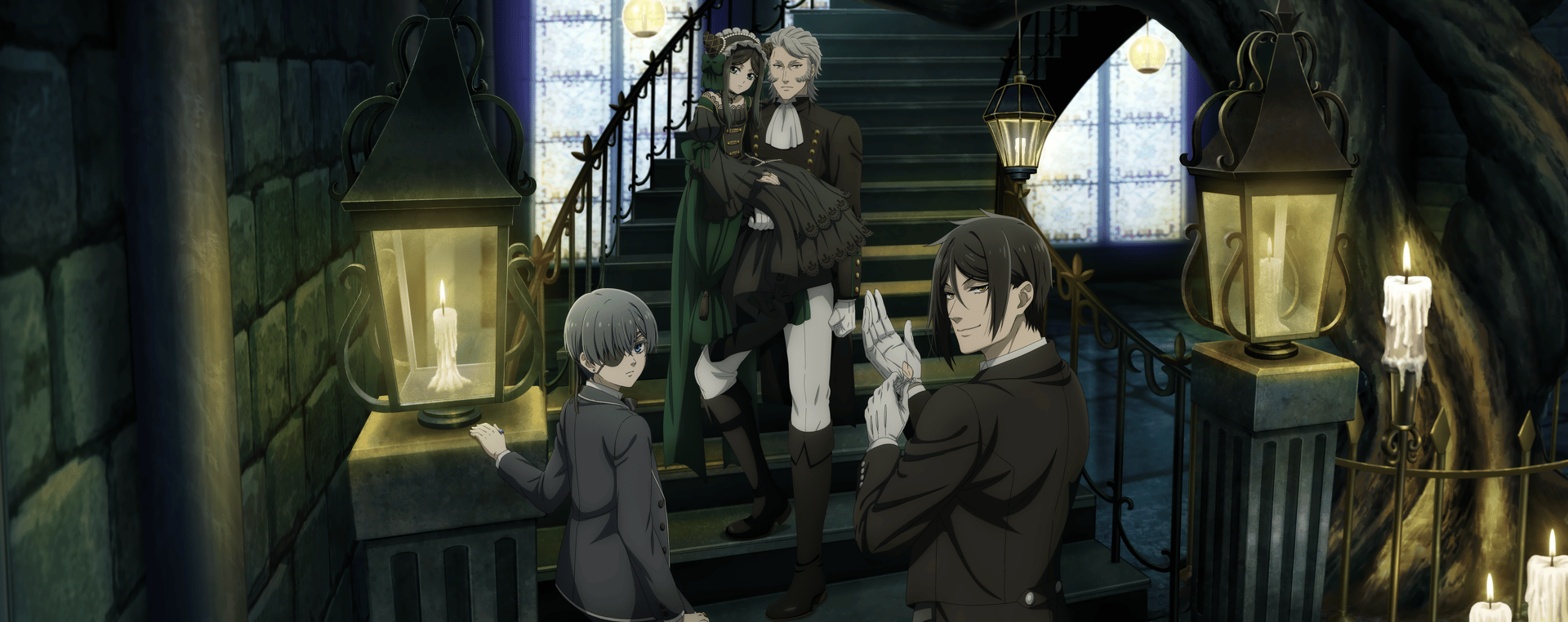 Black Butler Season 1 artwork hosted by Crunchyroll