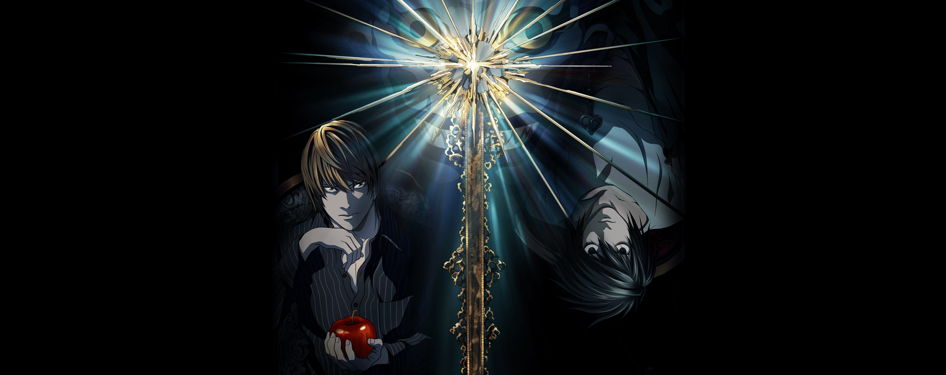 Death Note series artwork hosted by Crunchyroll