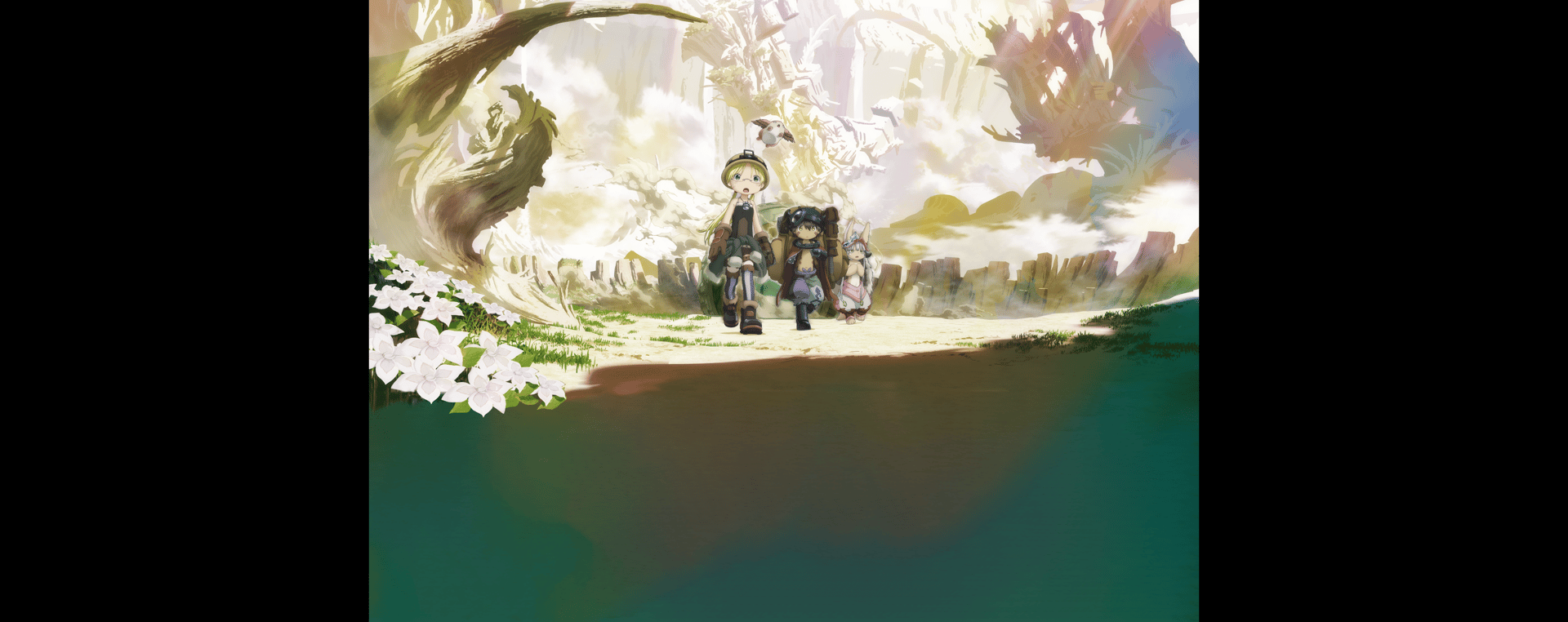 Official Crunchyroll key art for Made in Abyss