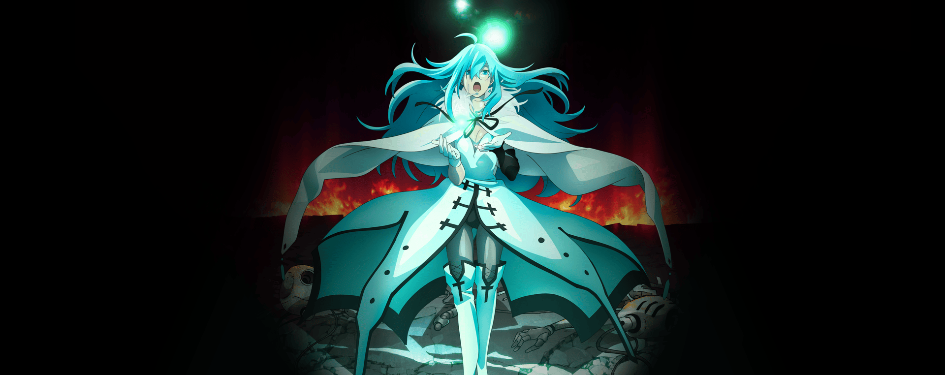Official Crunchyroll key art for Vivy -Fluorite Eye's Song-