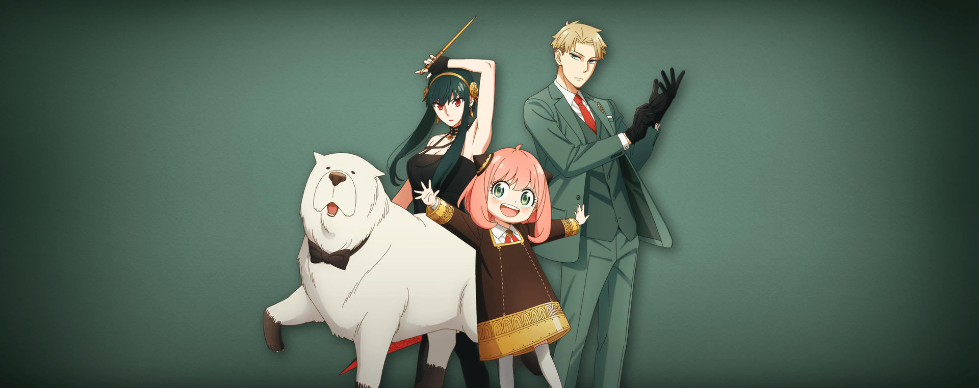 Official Crunchyroll key art for Spy x Family