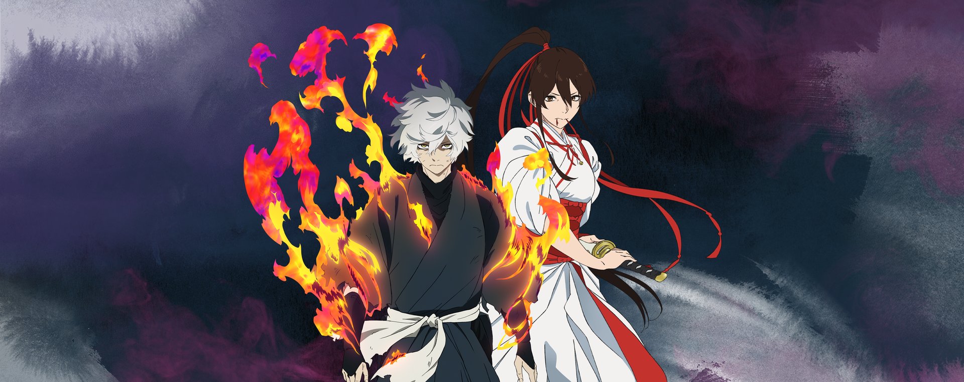 Official Crunchyroll key art for Hell's Paradise