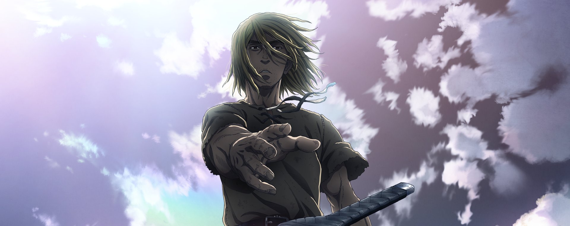 Official Vinland Saga key art from Crunchyroll