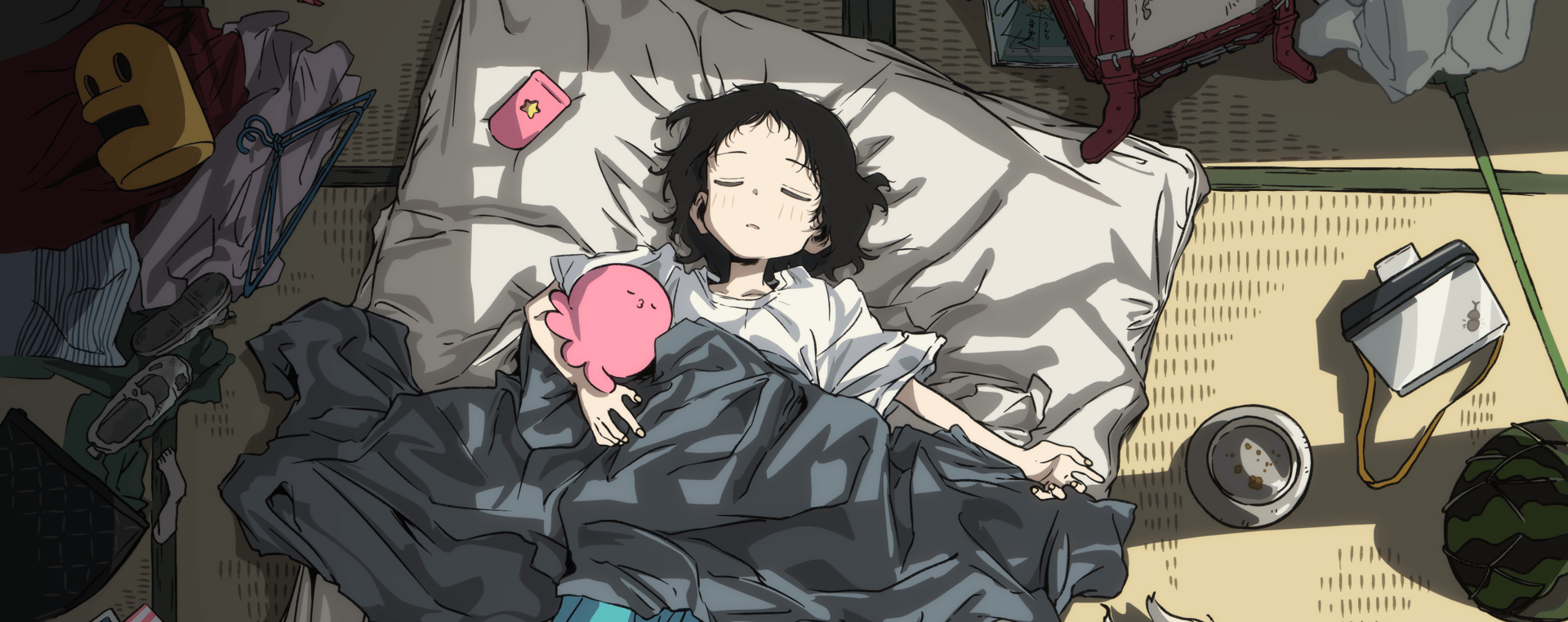 Official Crunchyroll key art for Takopi's Original Sin