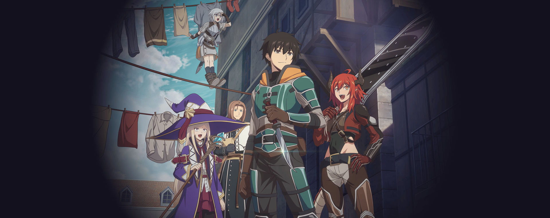 Ningen Fushin: Adventurers Who Don't Believe in Humanity Will Save the  World auf Deutsch - Crunchyroll, image size:1920x762