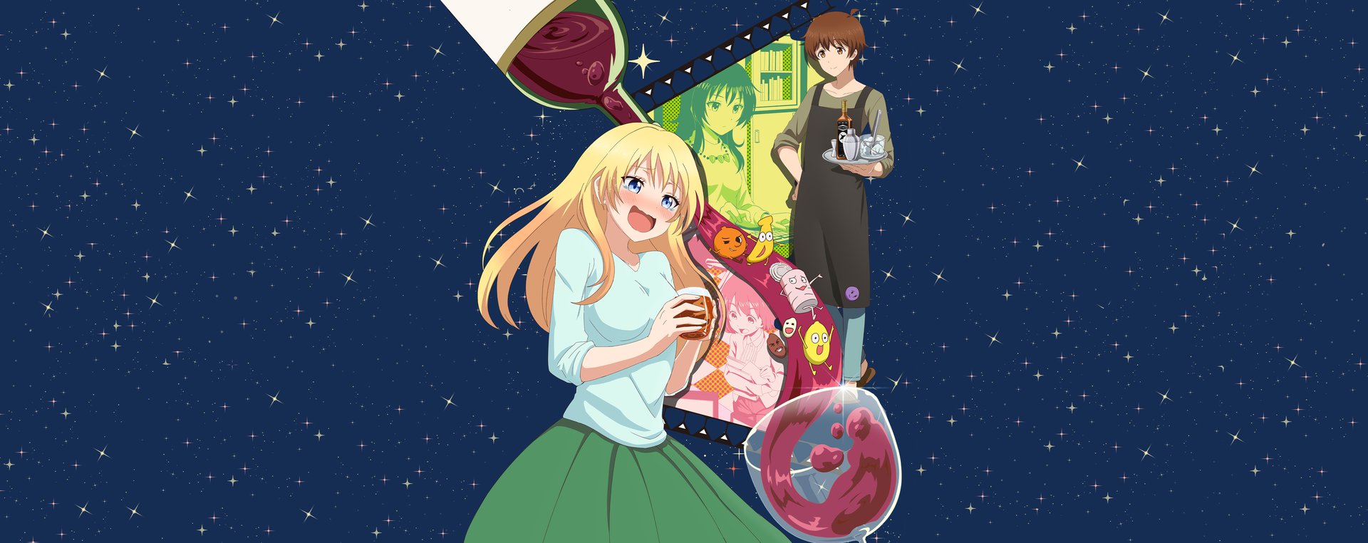 Watch Love is Like a Cocktail - Crunchyroll, image size:1920x762