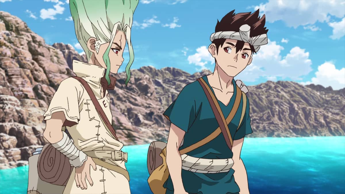 Dr. STONE (English Dub) Buddies Back to Back Watch on