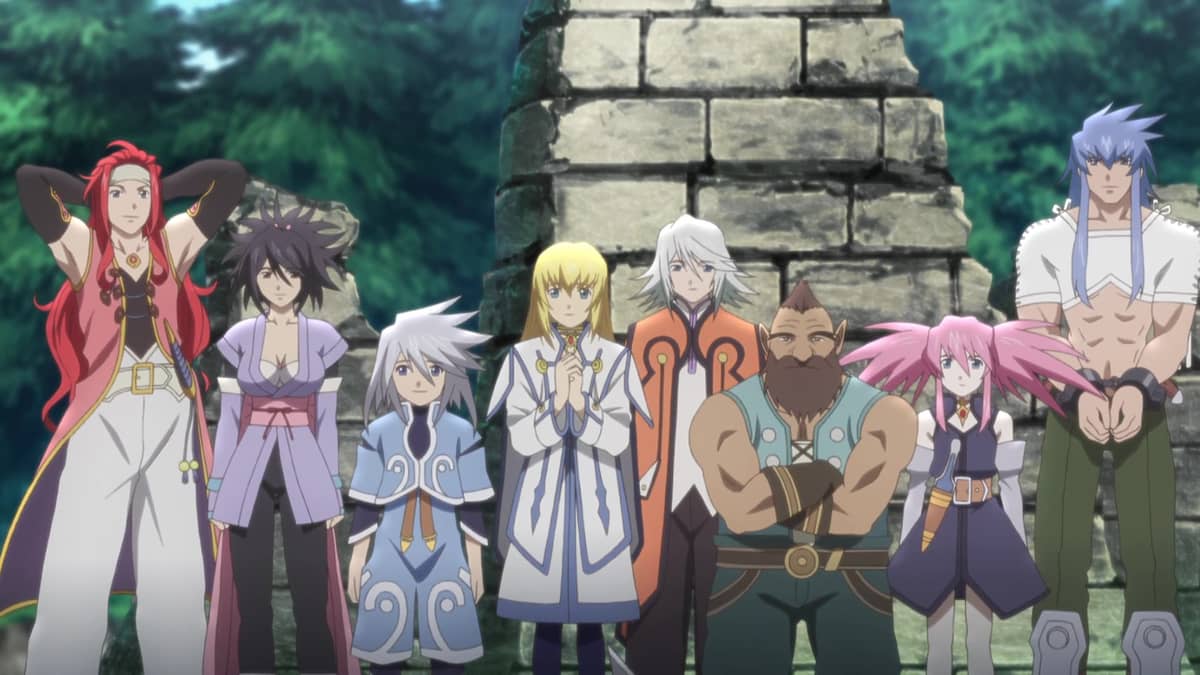 Tales of Symphonia: The Animation The United World Arc 3 - смотреть на  Crunchyroll