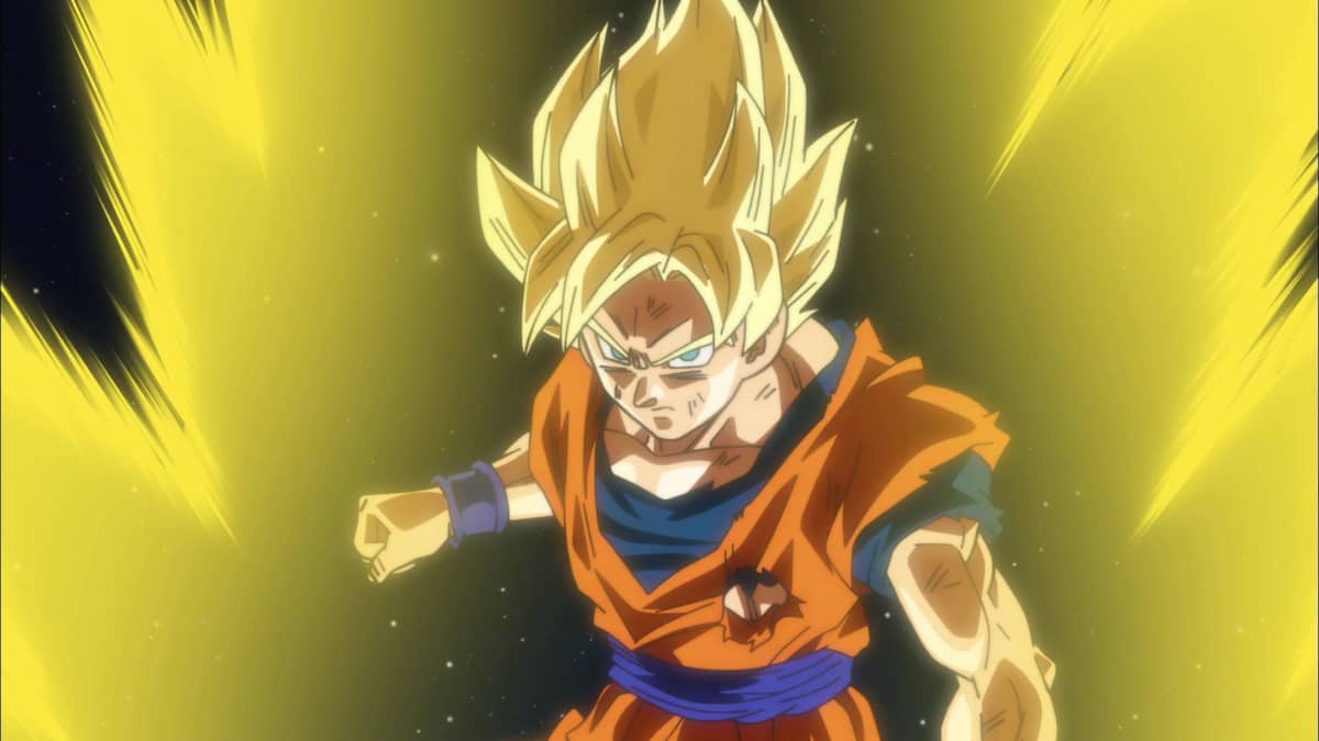 Goku Super Saiyajin 1  Dragon ball, Anime dragon ball super