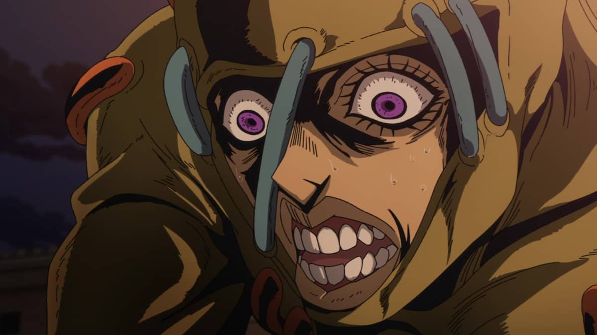 JoJo's Bizarre Adventure Golden Wind Green Tea y Sanctuary Tercera