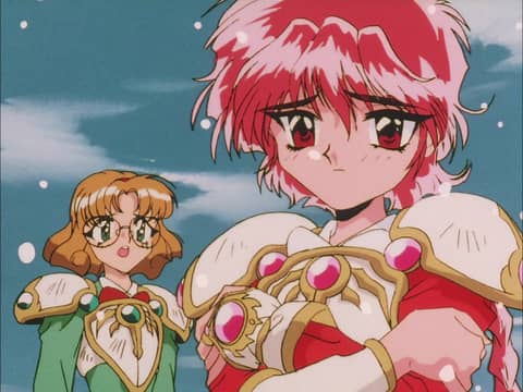 Magic Knight Rayearth The Magic Knights Greatest Crisis Watch On Crunchyroll 