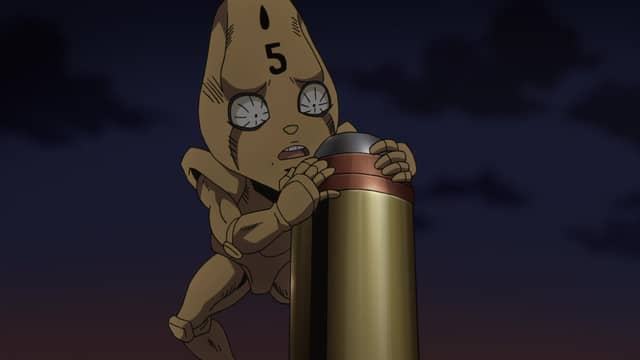 JoJo's Bizarre Adventure Green Tea und Sanctuary, Teil 2 Schau auf