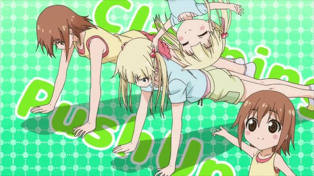 Anime De Training! Ex Tough Pushups and Squats! Don't give up! Watch on Crunchyroll